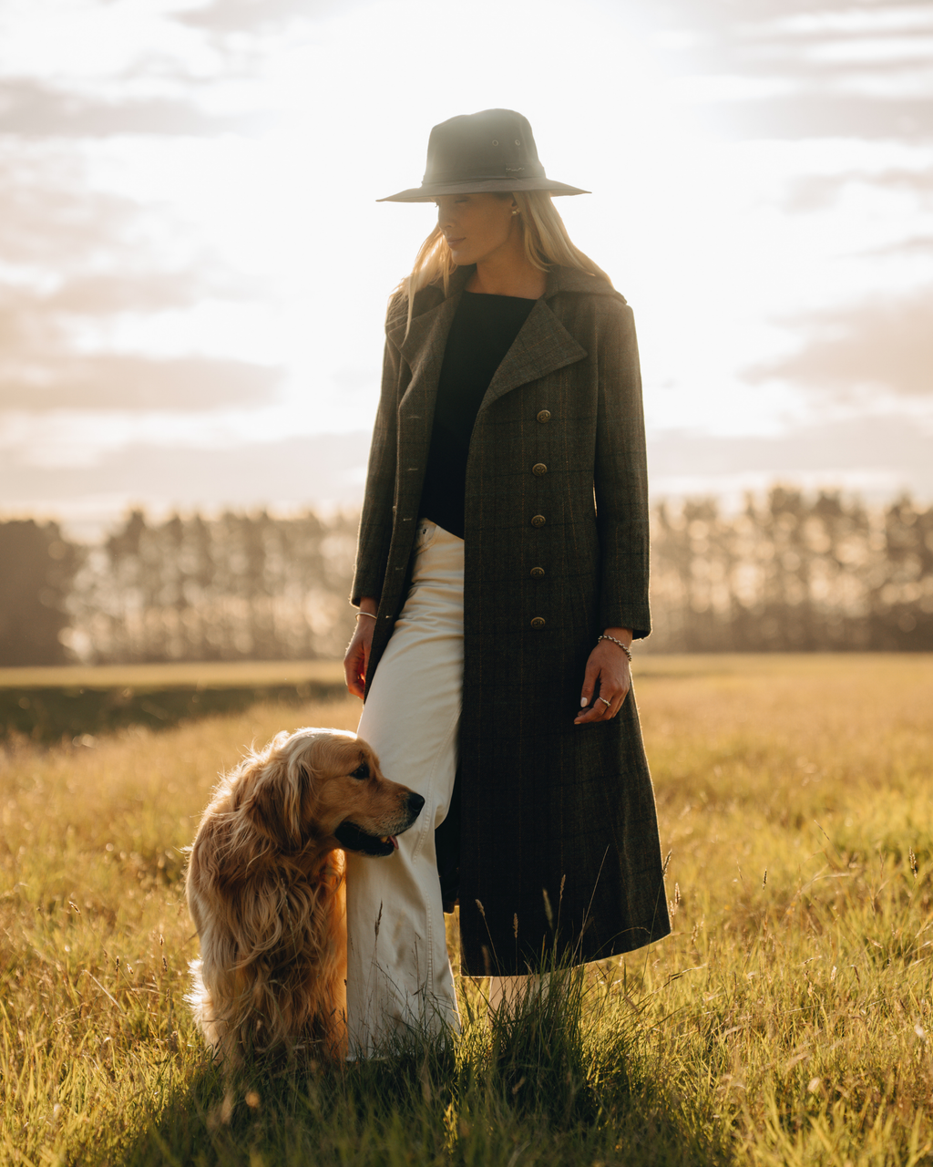 Mossgrove Green Trench Coat