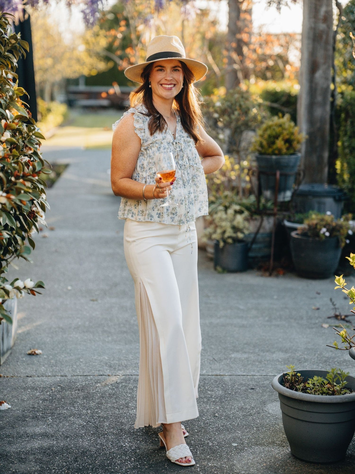 The Taylor Pants - Cream