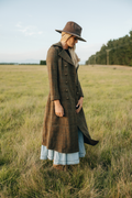 Mossgrove Green Trench Coat