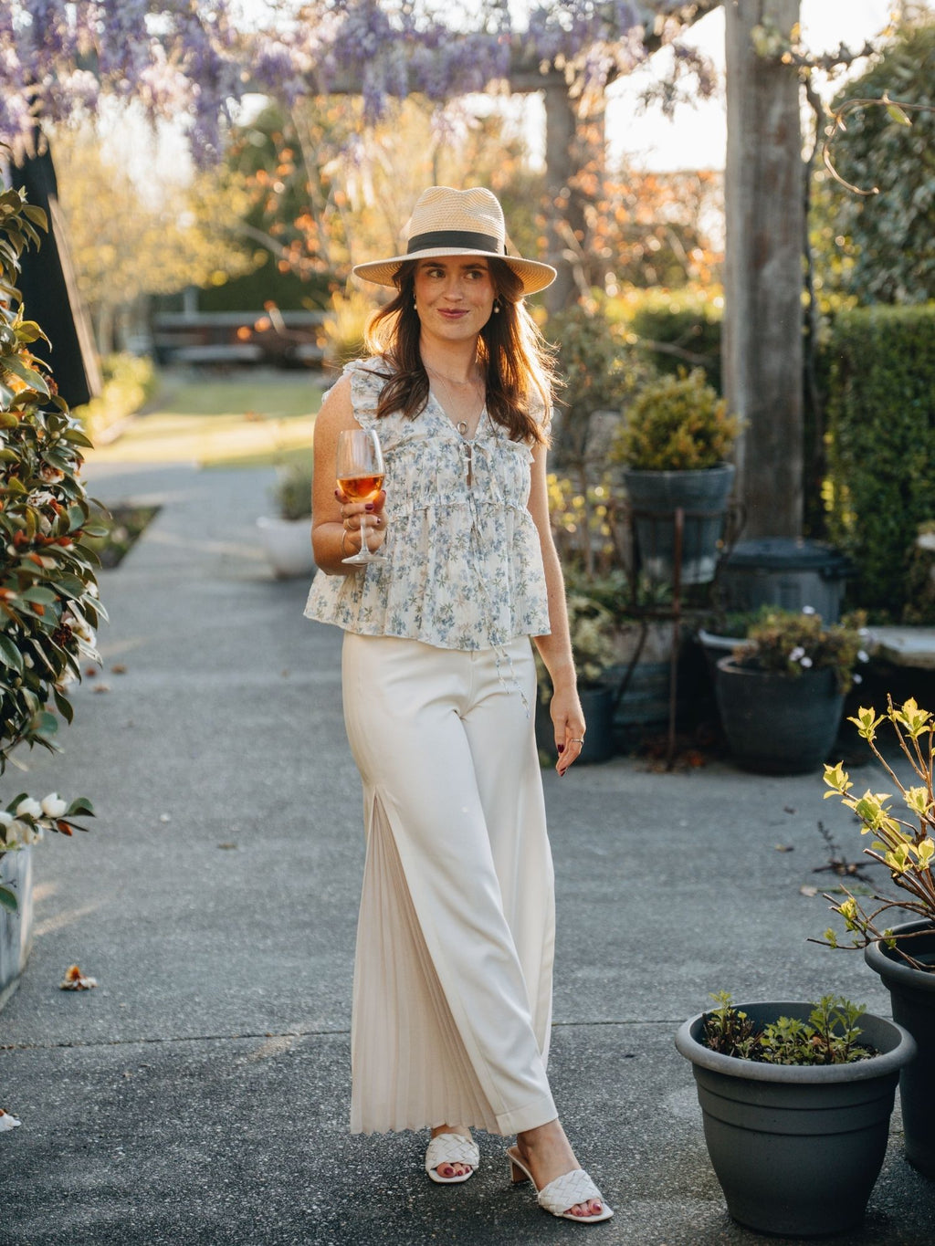 The Taylor Pants - Cream