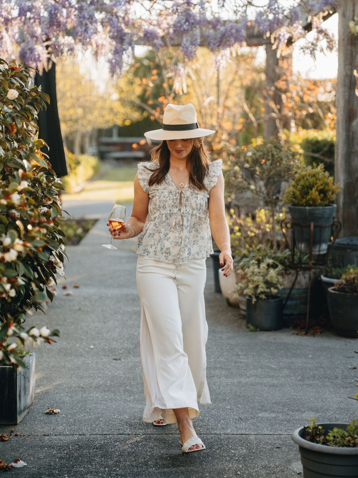 The Taylor Pants - Cream
