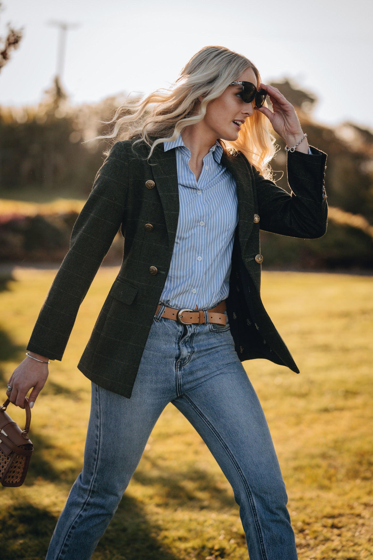 Greenfield Blazer | Hunter Green