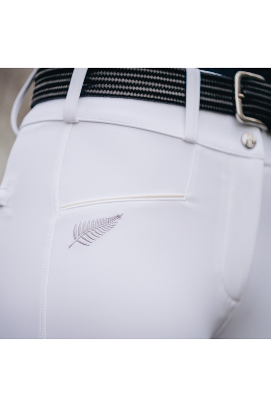 Melissa - White Full Seat Dressage Breech